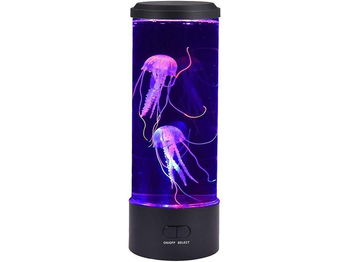 2026altiro-lámpara De Lava Medusa Led Multicolor, Luz Nocturna Con Carga Usb.