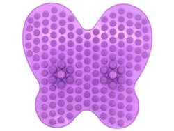Esterilla De Masaje De Pies Para Reflexología Con Acupuntura Y Acupresión Para Aliviar El Estrés - Morada