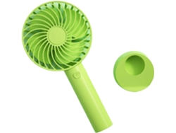 Ventilador Plástico Portátil Silencioso Ajustable Recargable