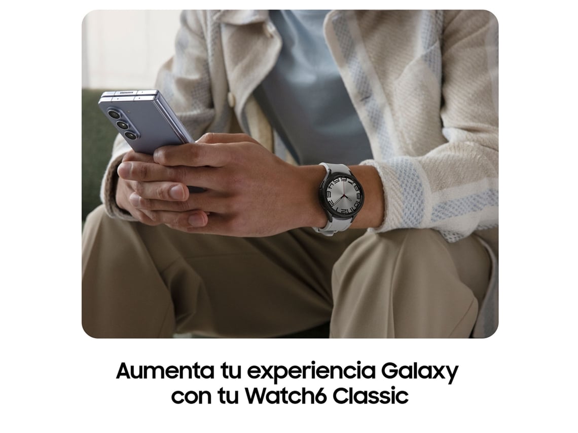 Smartwatch SAMSUNG Galaxy Watch6 Classic 47mm BT Negro