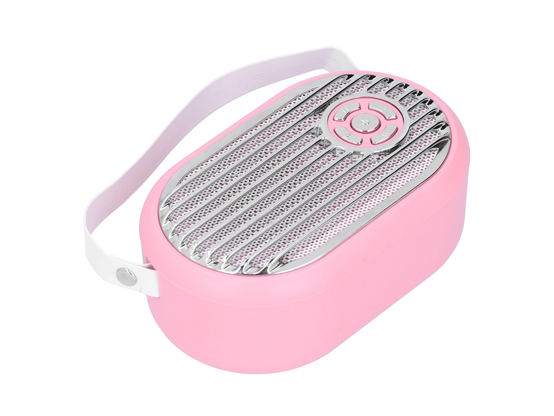Altavoz Bluetooth Portátil Sada Q6 Mini, Audio Multimedia Inalámbrico, Rosa.