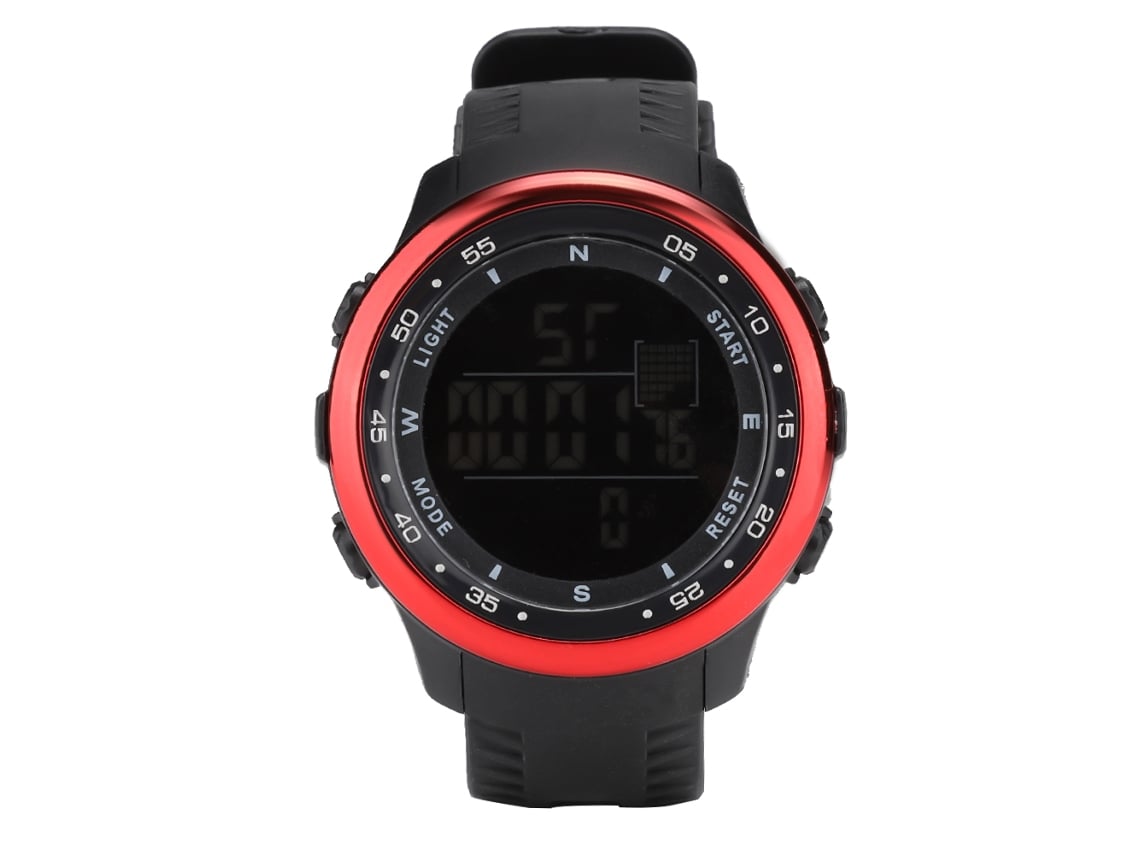 Reloj Deportivo Kak Simple Con Gran Dial Luminoso, Super Resistente Al Agua Y Alarma