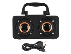 Altavoz portátil (Bluetooth inalámbrico USB FM)