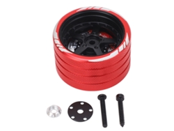 Rueda De Control De Aluminio Rc Para Flysky Nb4, Accesorio De Repuesto Antideslizante, Color Negro.