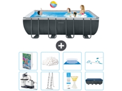 Intex Piscina Ultra Xtr Retangular - 549x274x132 Cm - 9-peças S675
