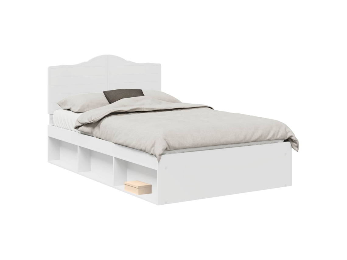 Maison Exclusive - Estructura De Cama 120 X 200 Cm Madera De Pino Macizo