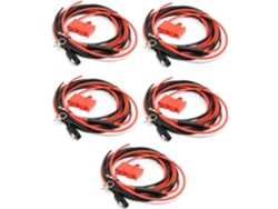 5 Cables De Alimentación De Cc Para Gm300 / 338 / 380 / 3188cdm1250 / 750 Metros