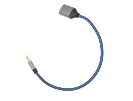 HURRISE 3 Adaptador de auriculares a micrófono de 5 mm 1 cable de micrófono macho a 2 hembra 0.