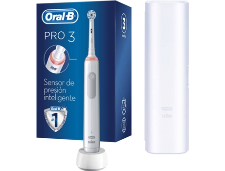 Cepillo de Dientes Eléctrico ORAL B Pro 3 3500 Blanco
