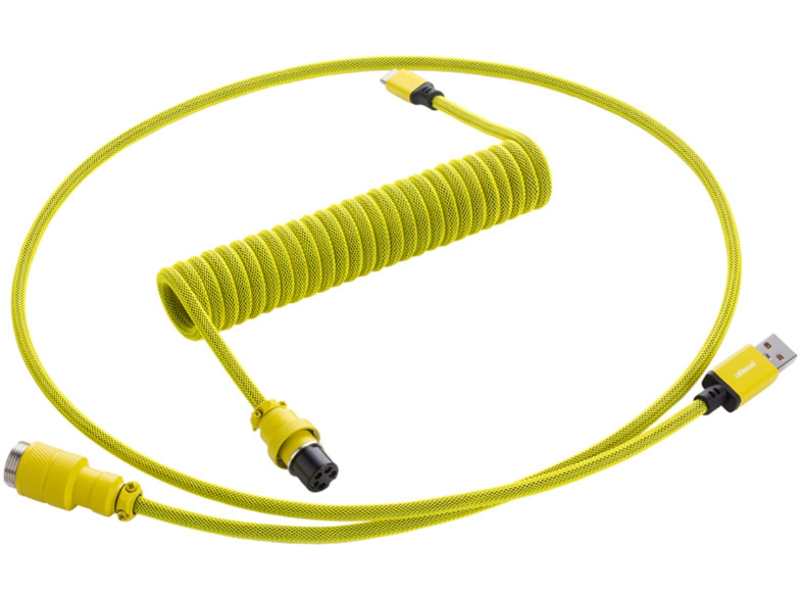Cable en Espiral CABLEMOD Pro para Teclado Usb a Usb Tipo C 1