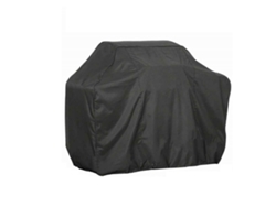 Barbacoa de exterior con protección y funda, modelo DT negro