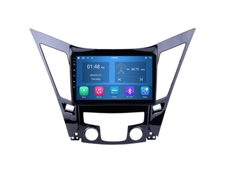 Autoradio 4GB RAM64GB ROM ROVERONE para Hyundai Sonata 6 YF 2009 - 2014 CarPlay Android Coche Radio Bluetooth Navegación