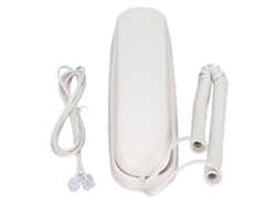 Teléfono Fijo Con Cable S-5a Para Montaje En Pared, Con Función De Sistema Dual Fsk Dtmf, Función De Pausa Y Función De
