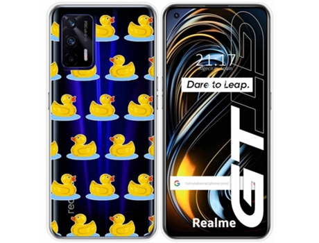 Carcasa Realme GT 5G TUMUNDOSMARTPHONE Dibujos Transparente Multicolor