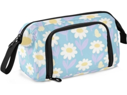 Besportble Estuche De Gran Capacidad Para Adolescentes Con Estilo Preppy Y Tela De Nailon Resistente Y Una ...