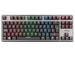TECLADO GAMING KROM KERNEL TKL RBG PT