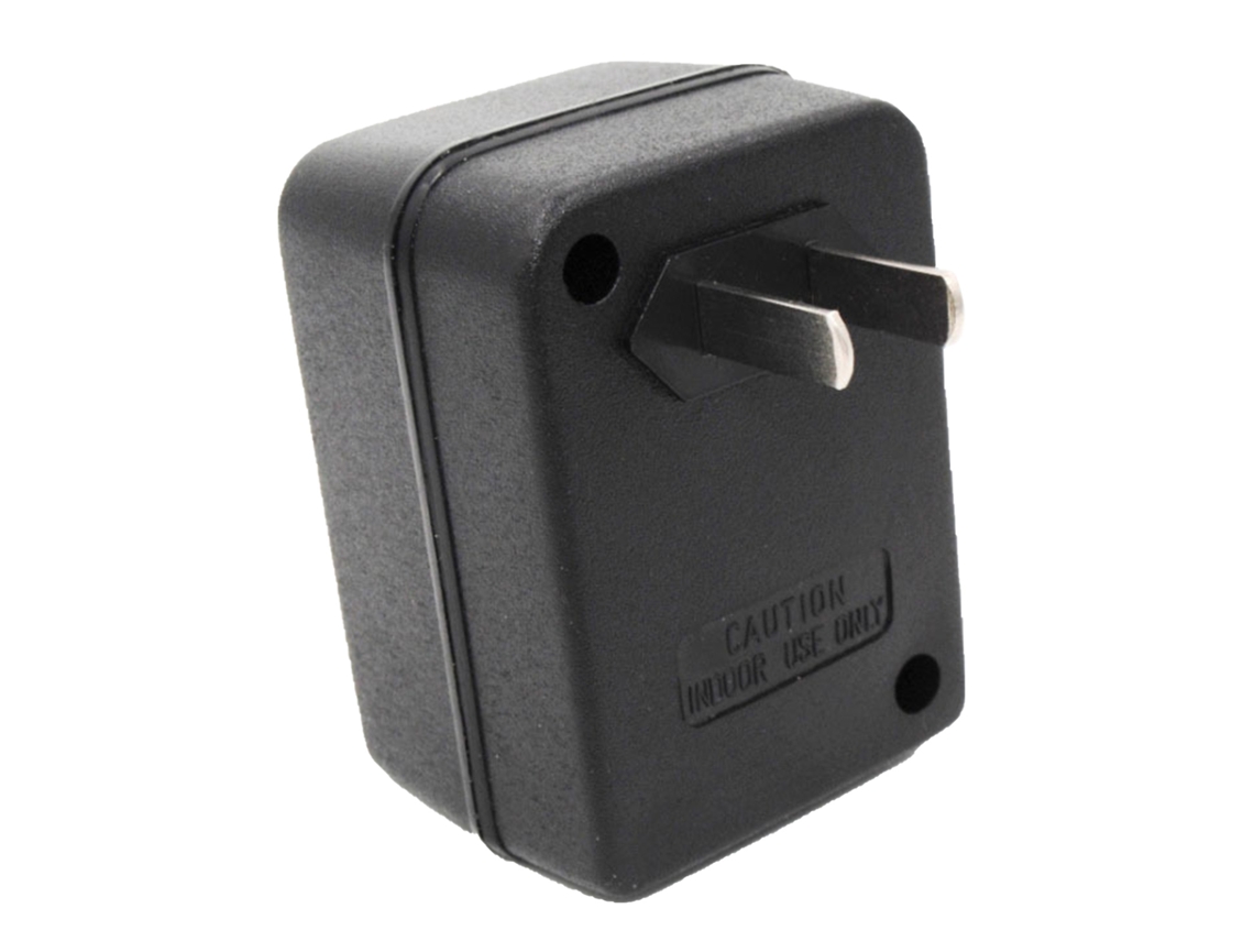 Adaptador Convertidor De Voltaje De 110v A 220v, 5w, Potencia Estable, Material Abs Para Uso Doméstico.