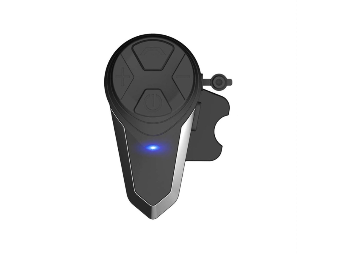 BISBISOUS Intercomunicador Bluetooth para motocicleta Nueva versión 1000M Intercomunicador Bluetooth para vehículos de esquí/Atv/todoterreno para hasta 3