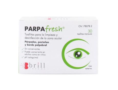 Toallitas Oculares PARPAFRESH 30 Unidades