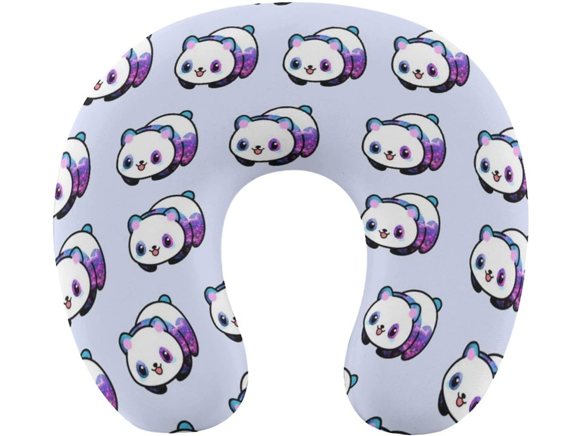Almohada Viaje Forma Osito Espuma Viscoelástica Viscoelástica Fácil Relajación Cómodos Familia.brfácil