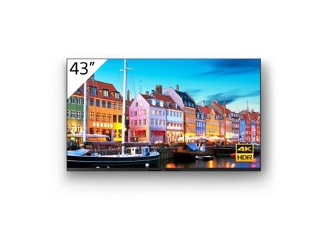 Monitor SONY Fw-43bz35j (43'' - 6 ms - 4K Ultra HD)