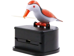 2026-32015-hacedor De Palillos En Forma De Pájaro Creativo, Portapalillos Con Empuje, Material Abs De Grado Alimentario (naranja)
