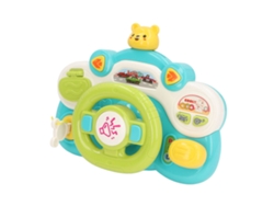 Volante De Juguete Para Bebés Con Luz Y Música, Educativo Y Multifuncional Para Uso En El Hogar Y Al Aire Libre.