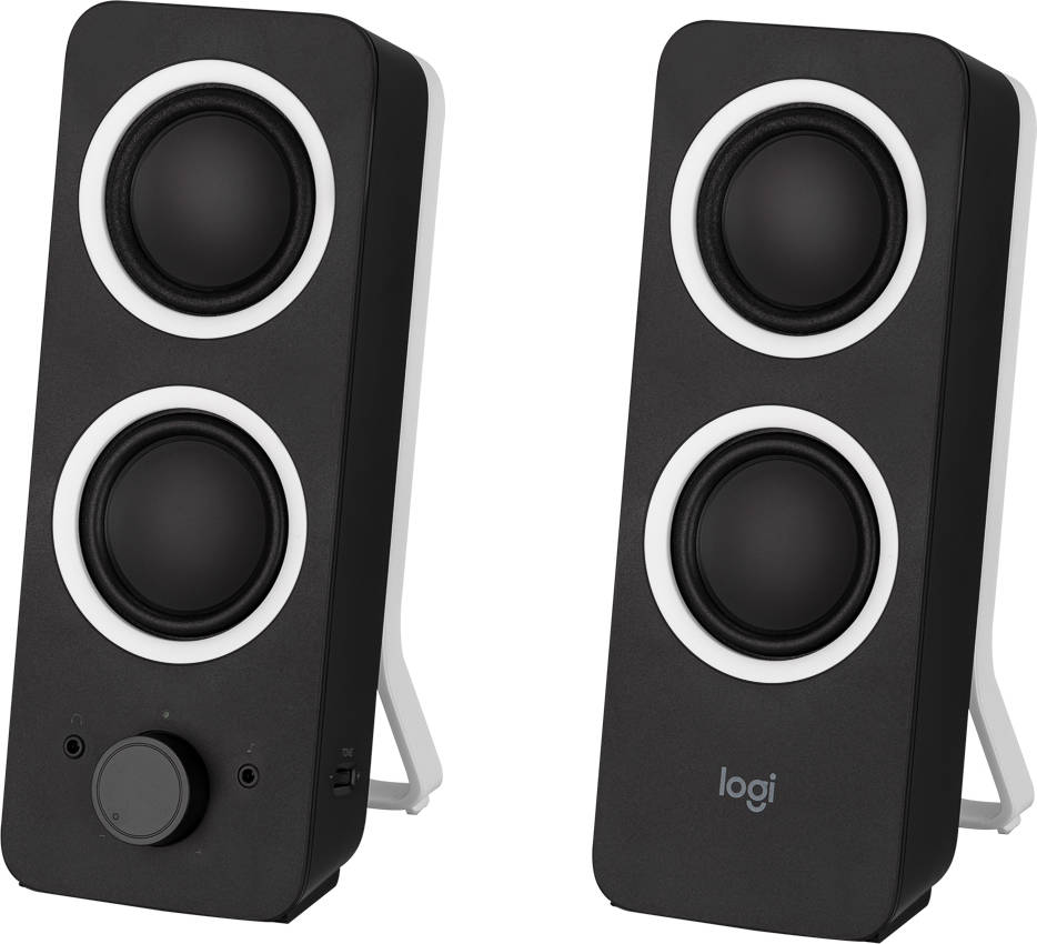 Altavoces 2.0 LOGITECH Z200 negro (PC - 10 W - Control de volumen)