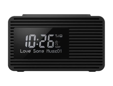 Panasonic Rc-D8Eg-K Radio reloj negro