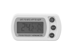Peças Termômetro Digital Impermeável Para Geladeira Freezer -20~50℃ Branco