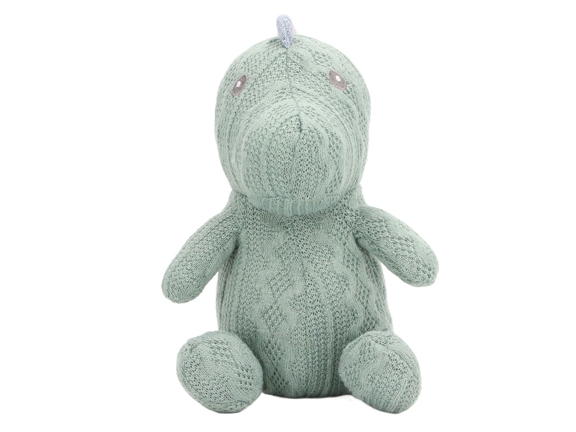 Peluche De Dinosaurio Verde Suave Y Cómodo, Muñeco De Peluche De Dinosaurio Para Niños