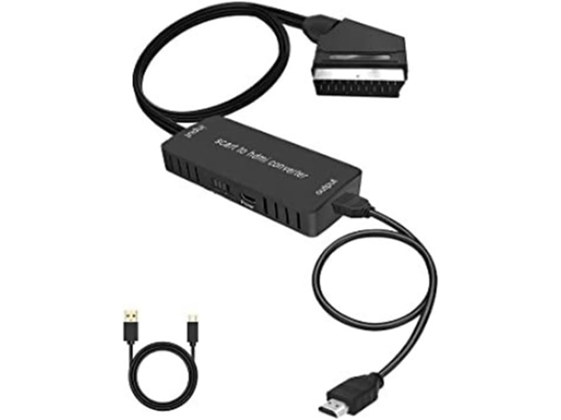 El Convertidor Scart A Audio Es Compatible Con El Adaptador De Conversión.