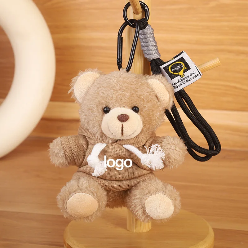 (estilo 4) Llavero De Peluche De Osito Elegante Y Adorable, Adorno Para Mochila