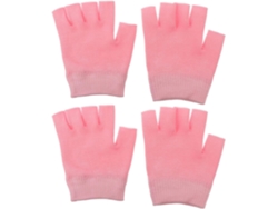Manoplas De Gel Hidratante Rosa Para Manos Secas