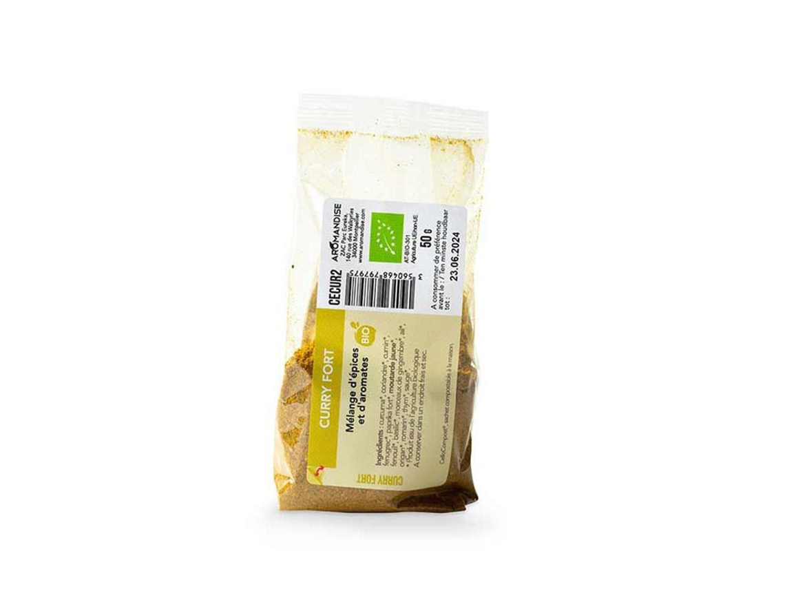 Curry picante ecológico - 50 g