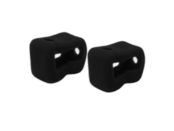 2pcs Capa Windslayer Redução Ruído Vento Resistente Deformação Carcaça Espuma Para Gravação Áudio Câmera Esportiva