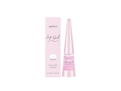 Aceite labial nutritivo de larga duración en tono rosa.