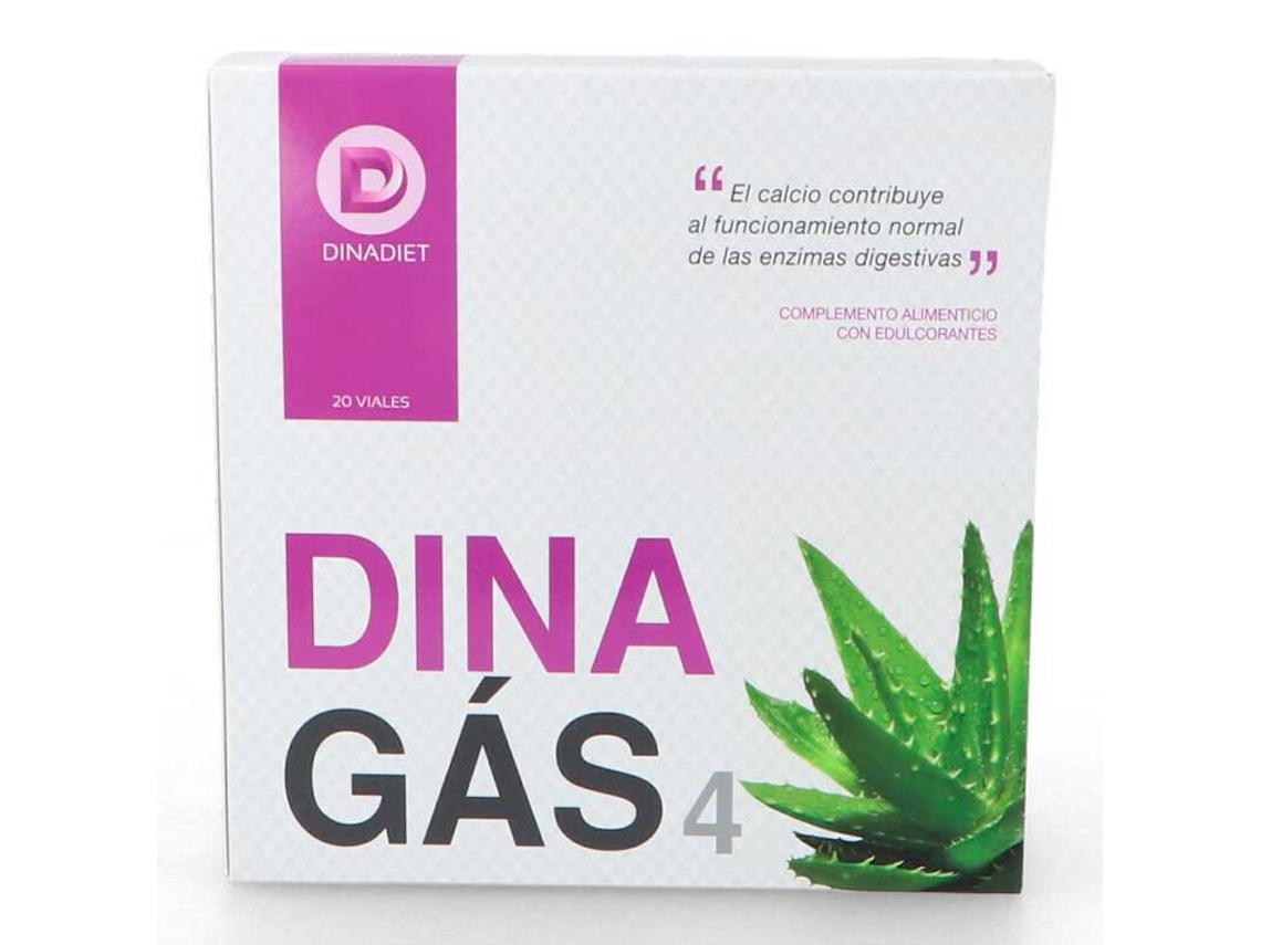 Complemento Alimentar DINADIET Dinagas (20 frascos de 10ml)