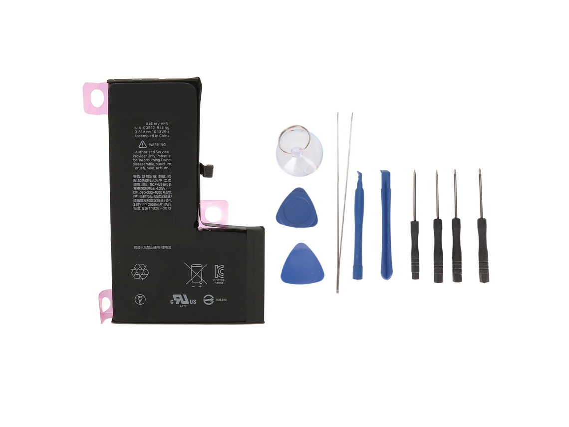 Bateria De Substituição Com Kit De Reparo 3.81v 10.13wh 2658mah Para Iphone Xs A1920 A2097 A2098 A2100