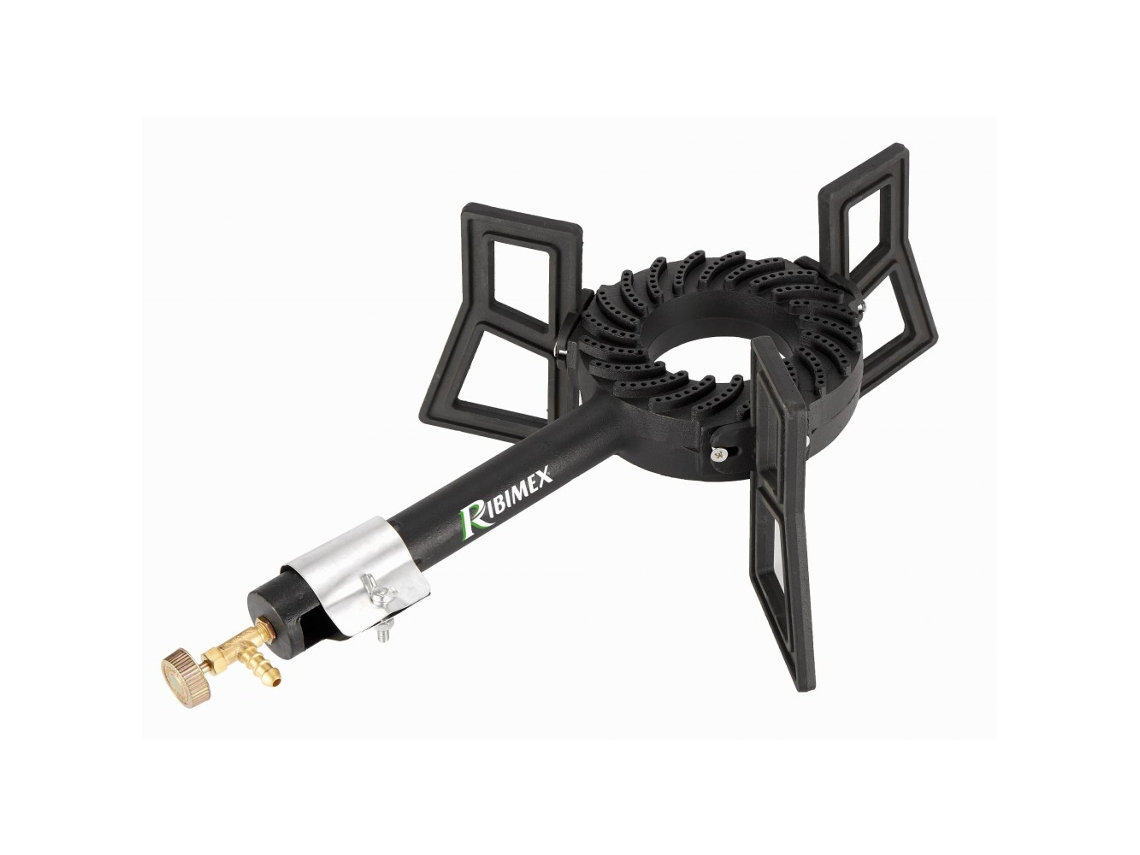 Estufa de gas de tres patas de hierro fundido de 8kw prf308 - RIBILAND