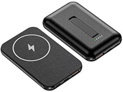 Cargador Banco Energia Sem Portátil Magsafe para iPhone 12 Pro Max YIZHOOD Negro