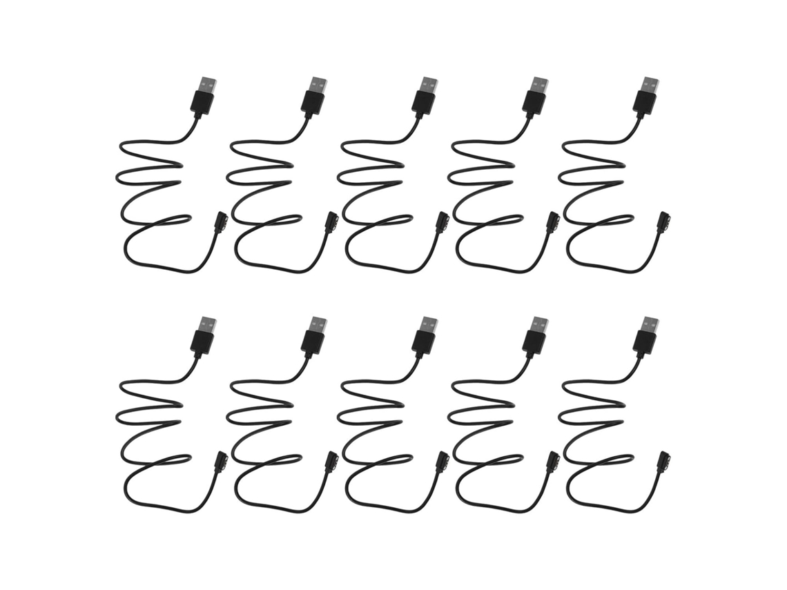 10 Cables Usb Magnéticos Compactos Para Carga Rápida De Relojes Inteligentes