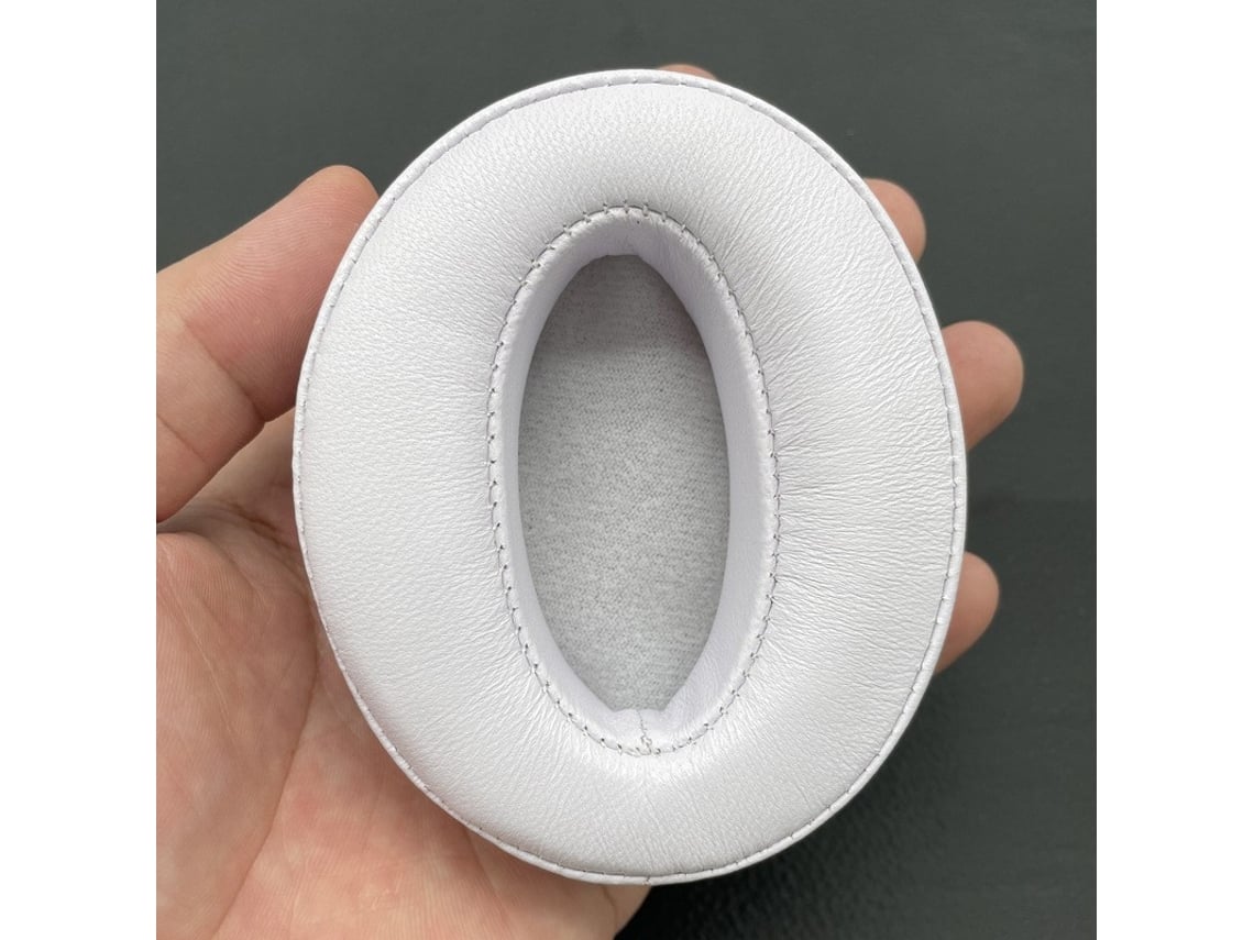 Almohadillas para auriculares Sennheiser HD 4.50BTNC, espuma suave, piel de oveja blanca.