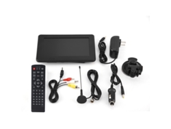 TV digital portátil USB de 7 pulgadas portátil