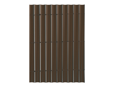 Cañizo Sintético NORTENE Plasticane Oval 300X200 Cm Malla de Ocultación para Jardín Y Terrazas 85% Ocultación Color Marrón