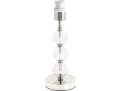 Base para Lámpara de Mesa Alvor 1Xe27 Alt.33Xd.12 5Cm Cromado FERRIMEX