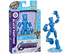 Figura de Jugar HASBRO Marvel Avengers Bend And Flex Missions - Black Panther Ice Mission (Edad Minima: 4 años)