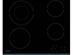 Placa de Vitrocerámica HOTPOINT HR 632 B (Eléctrica - 59 cm - Negro)