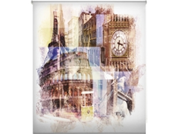 Estor Enrollable HAPPYSTOR Estampado Digital Ciudades HSCU7737 140x250 cm