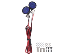 Foco Led Delantero Para Coche Rc Axial Scx10 90046 Redcat A Escala 1:10 - Azul De Alto Brillo